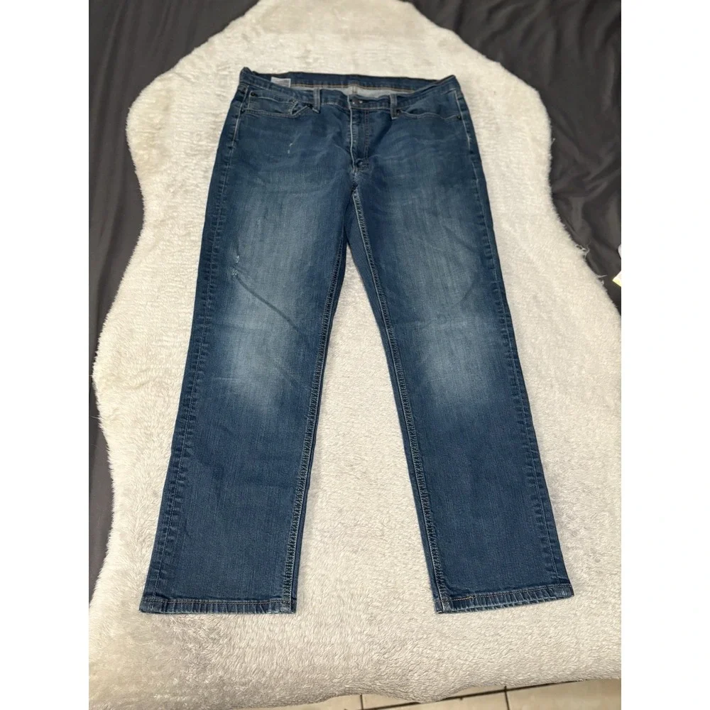 Levis 541 Mens‎ Athletic Fit Straight Blue Denim Jeans Size 38x30 Pants